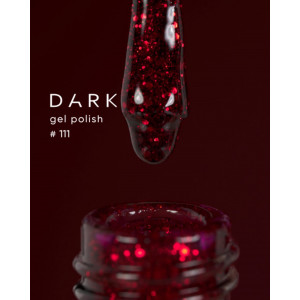 Dark gel polish 111, 6 ml